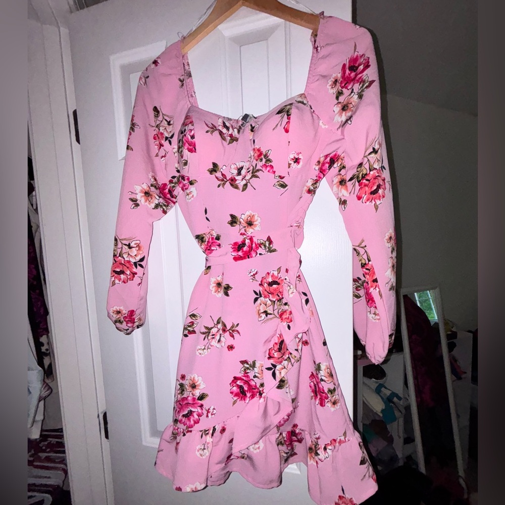 Floral Pink Dress